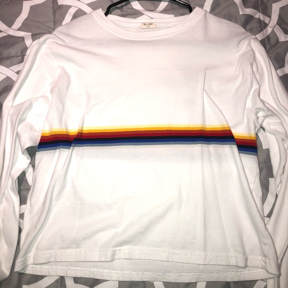 long sleeve brandy top